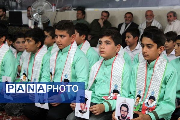 برگزاری سی و هفتمین یادواره شهدای شهر درق