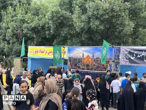 عید غدیر با شور مردمی و برنامه‌های متنوع در پارک کوثر نظرآباد 