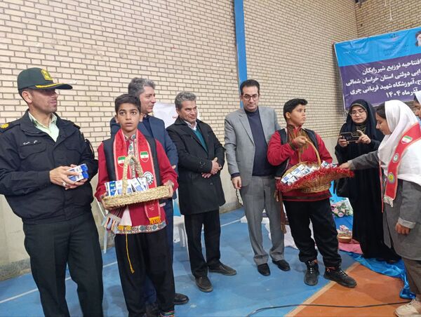  آغاز توزیع شیر رایگان در مدارس خراسان شمالی 