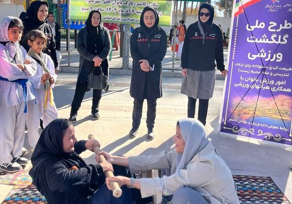 طرح ملی گلگشت ورزشی در شهرستان کاشمر