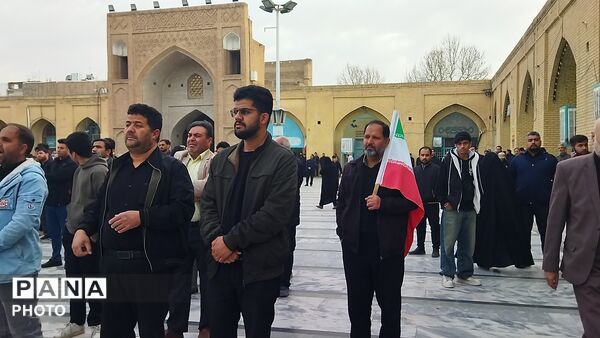 شهر نیشابور مشکی پوش شد ـ ۱ 
