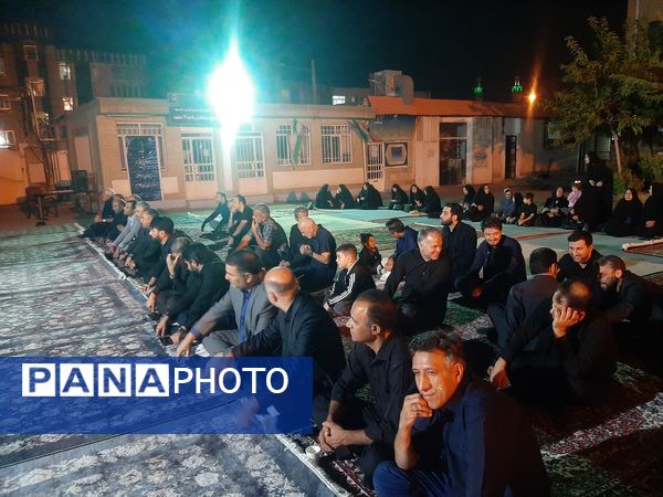 اجتماع حسینی در اداره آموزش و پرورش ناحیه ۷ مشهد 