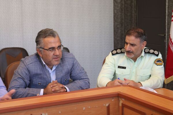 برگزاری جلسه کمیسیون پیشگیری و مقابله با سرقت در ثلاث باباجانی