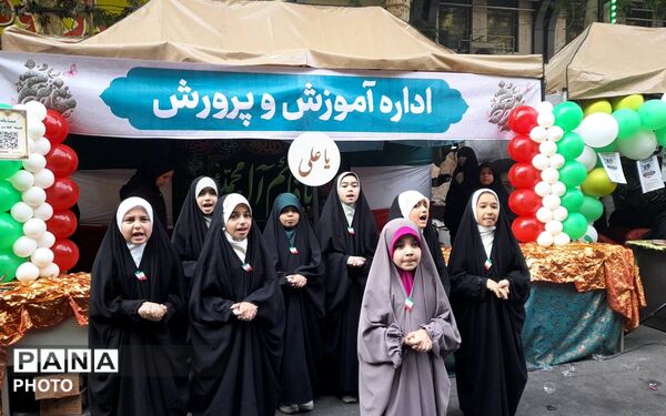 از دانش‌آموز تا معلم به عشق مولای متقیان