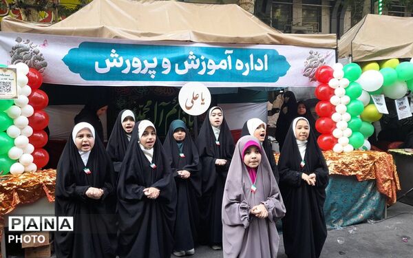 از دانش‌آموز تا معلم به عشق مولای متقیان