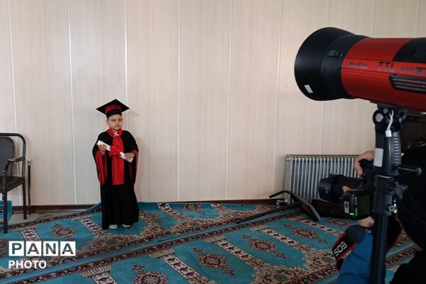 برگزاری جشن الفبای دانش‌آموزان دبستان پسرانه شیخ صدوق در مسجد جامع صباشهر