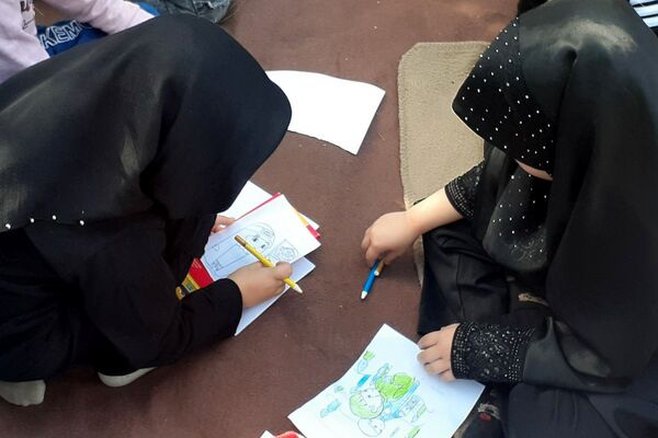  مراسم ختم دعای عرفه کنار مزار شهدای گمنام نسیم شهر 