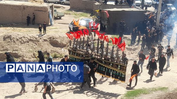 تعزیه خوانی عاشورا در روستای برزنون