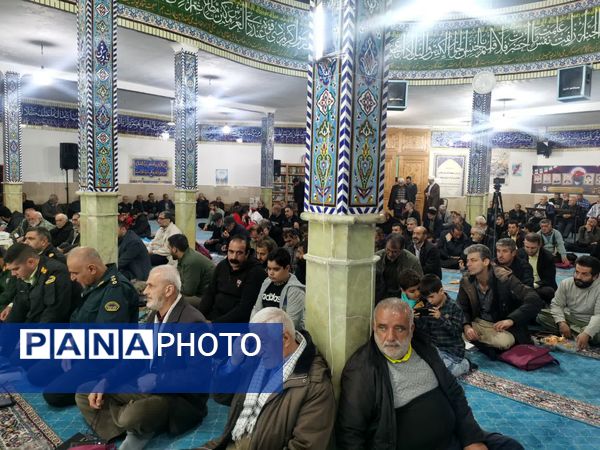 مراسم گرامیداشت شهدای جبهه مقاومت در فیروزکوه