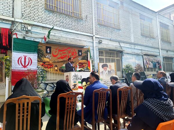 زنگ مهر ، نوای مقاومت در دبیرستان شاهد تکتم مشهد 