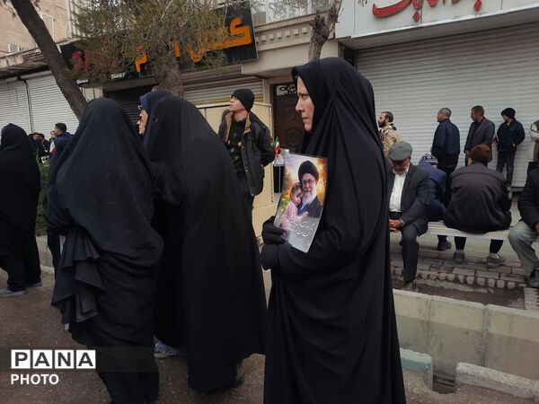 راهپیمایی روزجهانی قدس باحضور پرشور مردم در شهرستان نیشابور