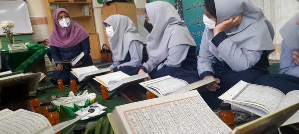 محفل قرآنی دبستان میثاق ناحیه سه