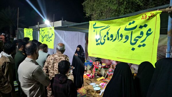 نمایشگاه دستاوردهای بانوان شهر شمیل بندرعباس