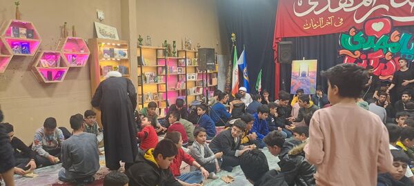 هیئت هفتگی دانش آموزی انصار المهدی نیشابور 