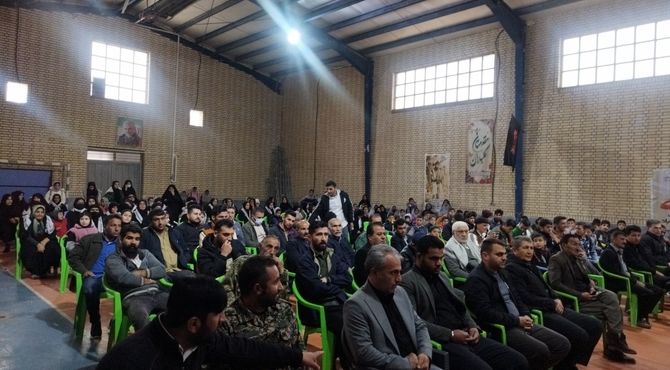 بزرگداشت حماسه نهم دی در میانکوه 