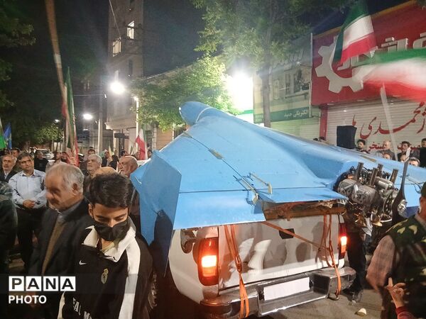 پهپاد‌های شاهد ۱۳۸ در دل خیابان های کرج