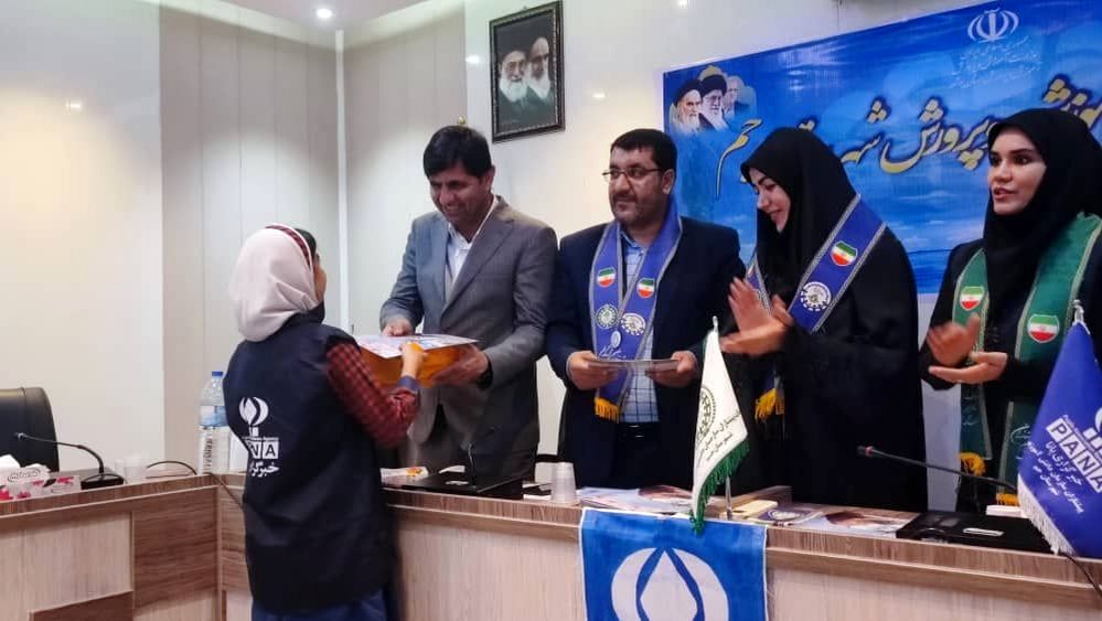 تجلیل از خبرنگاران برتر شهرستان جم