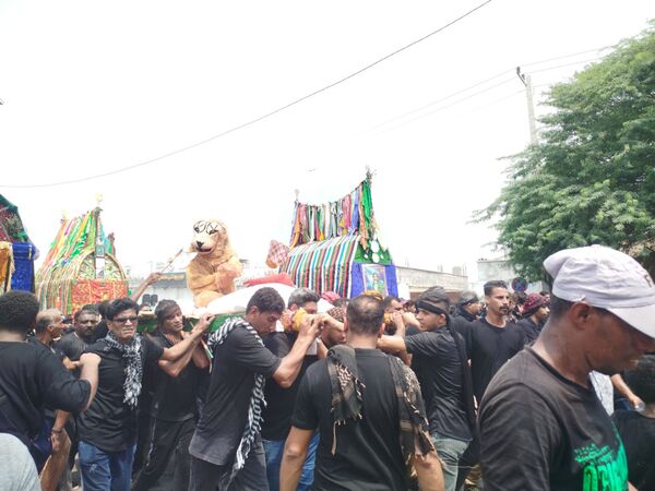 مراسم عزاداری روز عاشورا در میناب