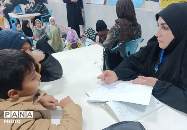 برپایی موکب آموزش در تکیه علی اصغری شهرستان خلیل آباد 