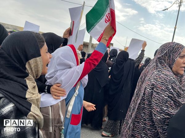 حضور حماسی قلعه گنج در روز قدس