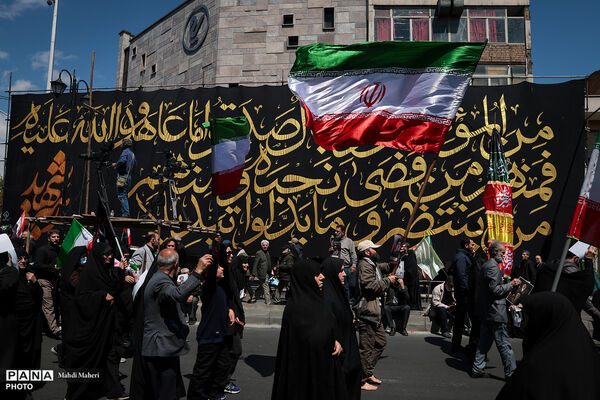 مراسم اربعین رهبر شهید انقلاب در تهران