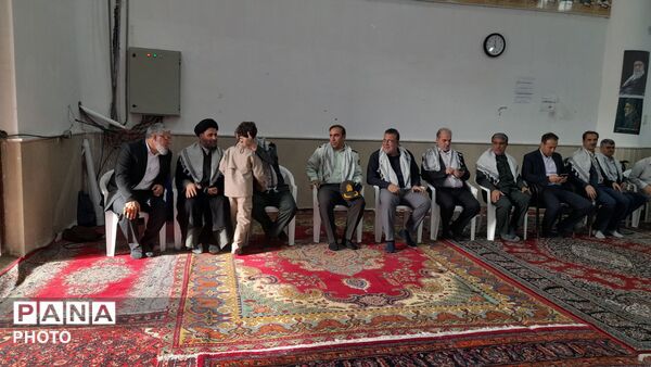 یادواره چهلم شهدای جنگ ۱۲ روزه در مصلای امام خمینی(ره) نظرآباد