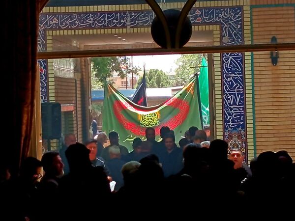 عزاداری هیأت های کاشمر در روز هفتم ماه محرم