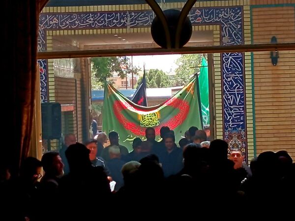 عزاداری هیأت های کاشمر در روز هفتم ماه محرم