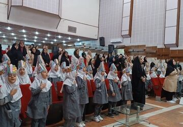 برگزاری جشن الفبا کلاس اولی‌ها در شهرستان محلات 