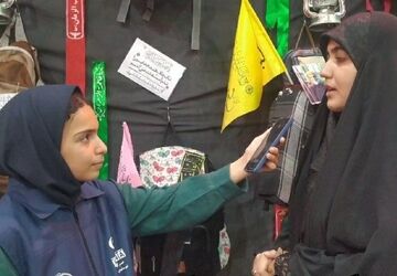 مراسم اربعین امام حسین علیه السلام  در گلزار گمنام شهدا طوری دیگر دلربایی می کند
