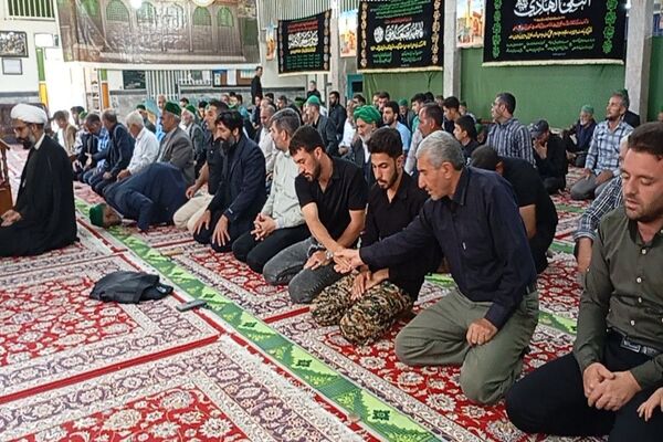 اقامه نماز جمعه در اول ماه محرم در مسجد جامع شهر بار 