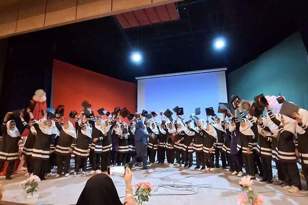 جشن فارغ التحصیلی ششمی‌های فریمان