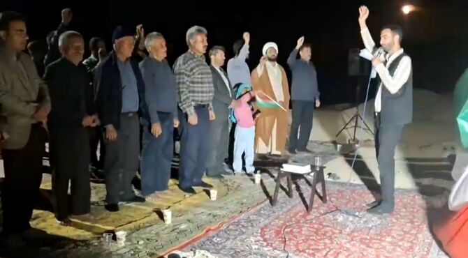 حضور گسترده مردم منطقه میانکوه در مراسم عید غدیر