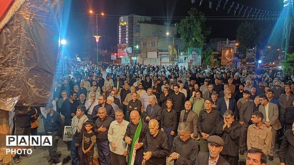 حماسه ای دیگر از مردم کوهدشت در اجتماعات شبانه 