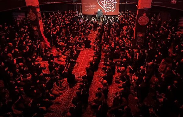 شب پنجم عزاداری در هیئت انصارالحسین نیشابور 
