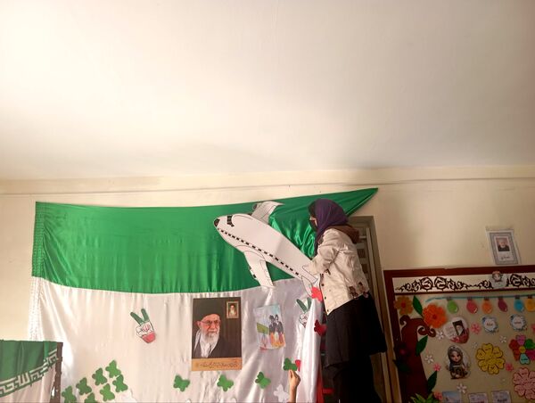 فضاسازی مدرسه نرجس 1 و 2 