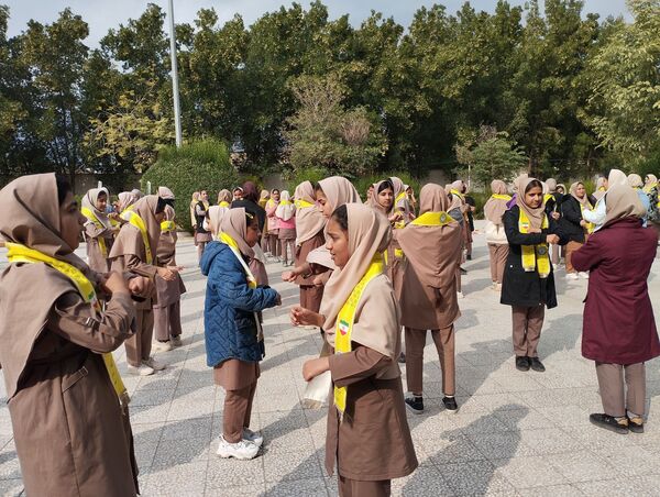 دومین مرحله اردوی تمشک در حاجی‌آباد
