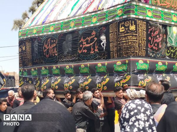 فدافن میزبان سوگ عاشورا