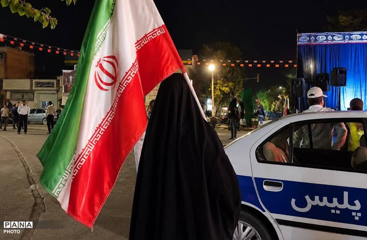 تجدید میثاق عزاداران زرقانی در شب عاشورای حسینی