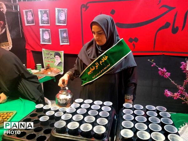 سومین شب از برپایی موکب شهدای فرهنگی و دانش‌آموزی در کردکوی 