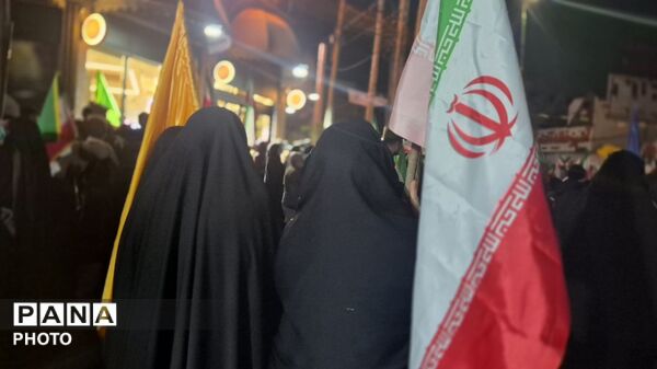 حضوری از جنس نور در خیابان‌های کرج