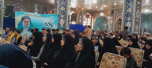 بزرگداشت شهید رئیسی با حضور پیشتازان سازمان دانش‌آموزی
