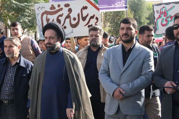 فریاد استکبارستیزی در قیامدشت طنین‌انداز شد