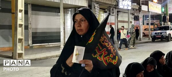 مراسم شام غریبان حسینی در گچساران 