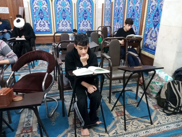 حضور پر شور دانش‌آموزان تهرانی در مراسم معنوی اعتکاف
