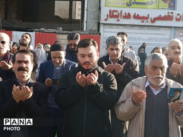 برپایی نماز عید سعید فطر در مشکین دشت  کرج 