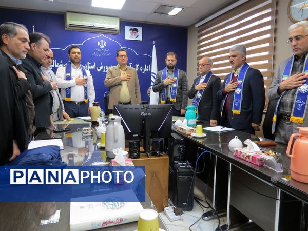 جلسه شورای برنامه‌ریزی سازمان دانش‌آموزی در اداره‌کل آموزش پرورش خراسان شمالی