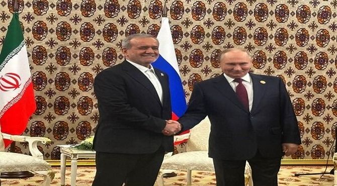 پوتین و پزشکیان دیدار کردند