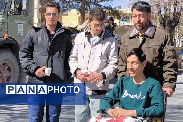 راهپیمایی ۲۲ بهمن در چهل و ششمین سالگرد پیروزی شکوهمند انقلاب اسلامی در شهرستان آباده