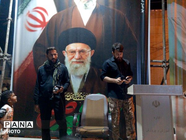 حماسه‌ای دیگر در شهرستان کهنوج با حضور مردم 